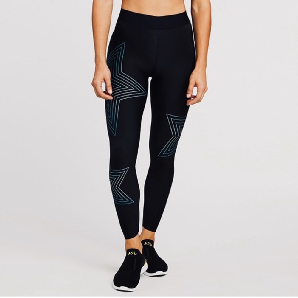 Ultracor SoulCycle Holographic Star Leggings